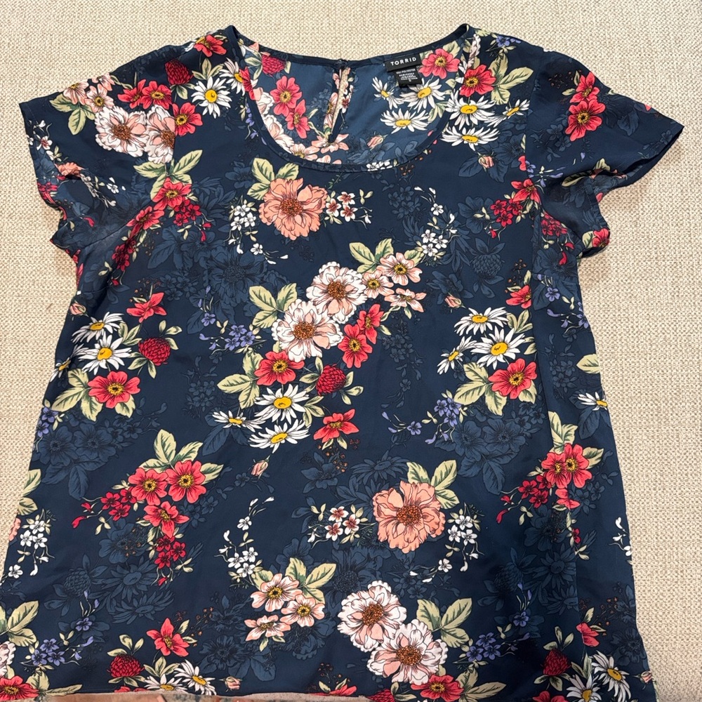 Torrid blouse, size 0